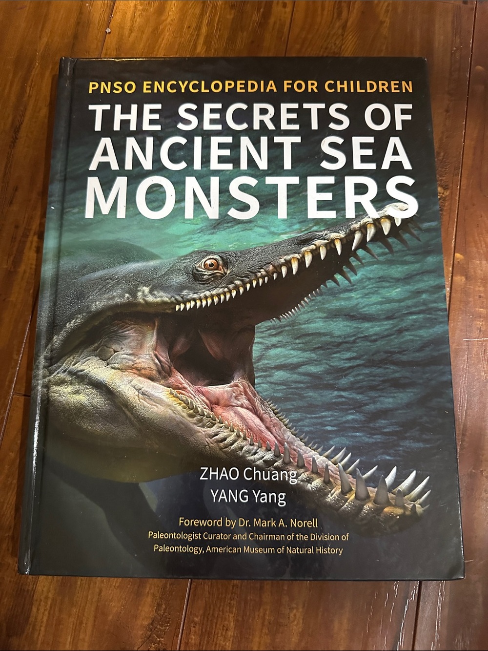 PNSO Secrets of Ancient Sea Monsters Zhao Chuang Yang Yang Hardcover 2021